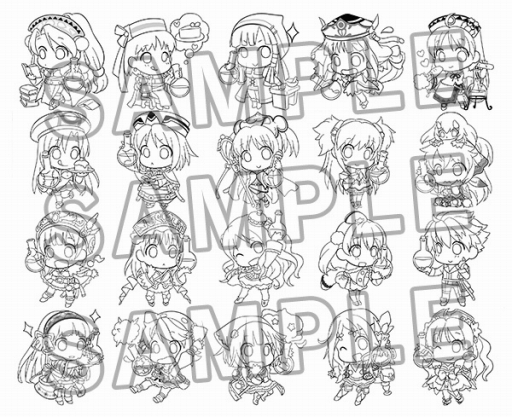 画像ギャラリー No.001のサムネイル画像 / 歴代「アトリエ」シリーズヒロインの「メタルチャームセット」，受注受付が本日開始