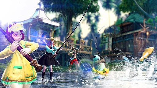 画像ギャラリー No.001のサムネイル画像 / PS4版「TERA」,魚釣りコンテンツとヒューマン男性ファイターを実装。日本限定で4日間限定の「海の日魚釣り大会」が開催