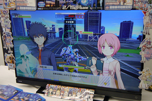 画像ギャラリー No.010のサムネイル画像 / 「とある魔術の電脳戦機」の体験版が12月14日に配信開始。亙 重郎氏が登場した試遊会をレポート