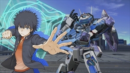 画像ギャラリー No.003のサムネイル画像 / 「とある魔術の電脳戦機」の体験版が本日配信を開始。全13機体が使用可能なCPU戦とチュートリアルモードが楽しめる