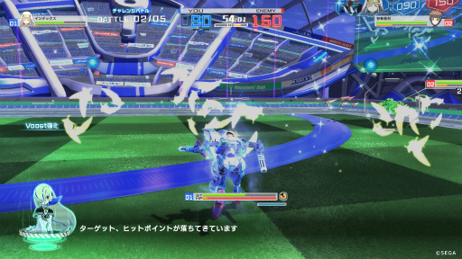 画像ギャラリー No.013のサムネイル画像 / 「とある魔術の電脳戦機(バーチャロン)」発売直前インプレッション。バーチャロンの根幹は変わらず,戦いに新たな選択肢が提示される