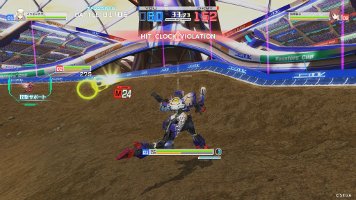 画像ギャラリー No.015のサムネイル画像 / 「とある魔術の電脳戦機(バーチャロン)」発売直前インプレッション。バーチャロンの根幹は変わらず,戦いに新たな選択肢が提示される