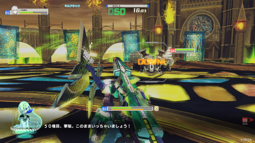 画像ギャラリー No.017のサムネイル画像 / 「とある魔術の電脳戦機(バーチャロン)」発売直前インプレッション。バーチャロンの根幹は変わらず,戦いに新たな選択肢が提示される