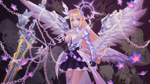 画像ギャラリー No.002のサムネイル画像 / 「幻想神域 -Link of Hearts-」に新幻神「【聖鎖大天使】ミカエル」が登場