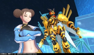 画像ギャラリー No.009のサムネイル画像 / 「デジモンストーリー サイバースルゥース ハッカーズメモリー」，主人公の所属するハッカーチーム「フーディエ」と2人の新キャラを公開
