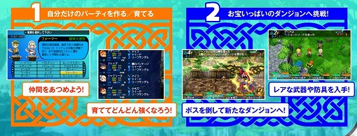 画像ギャラリー No.005のサムネイル画像 / 「世界樹と不思議のダンジョン2」,キャラメイクや基本的な遊び方などが公式サイトで公開