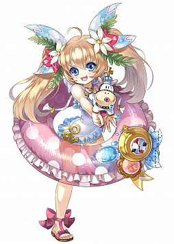 画像ギャラリー No.002のサムネイル画像 / 「ワールドクロスサーガ」，水着に着替えた英雄が登場する夏限定の特別イベント開催