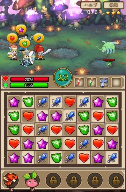 画像ギャラリー No.002のサムネイル画像 / スマホでもPCでも遊べるブラウザゲーム「クリプトアイランド〜輝石の四重奏〜」先行プレイレポート。コマンド入力による連続技スキル発動など，やり込みがいのある内容に