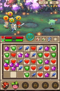 画像ギャラリー No.003のサムネイル画像 / スマホでもPCでも遊べるブラウザゲーム「クリプトアイランド〜輝石の四重奏〜」先行プレイレポート。コマンド入力による連続技スキル発動など，やり込みがいのある内容に