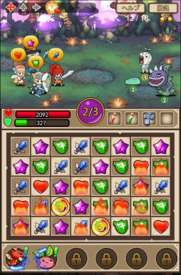 画像ギャラリー No.010のサムネイル画像 / スマホでもPCでも遊べるブラウザゲーム「クリプトアイランド〜輝石の四重奏〜」先行プレイレポート。コマンド入力による連続技スキル発動など，やり込みがいのある内容に
