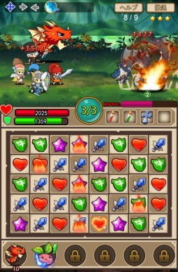 画像ギャラリー No.014のサムネイル画像 / スマホでもPCでも遊べるブラウザゲーム「クリプトアイランド〜輝石の四重奏〜」先行プレイレポート。コマンド入力による連続技スキル発動など，やり込みがいのある内容に