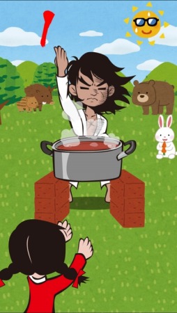 画像ギャラリー No.004のサムネイル画像 / リズムアクション「カラテチョッパー拳（ケン）」iOS版が配信スタート