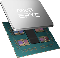 画像ギャラリー No.001のサムネイル画像 / AMD，3D V-Cacheを搭載した新型サーバー向けCPU「Milan-X」をリリース