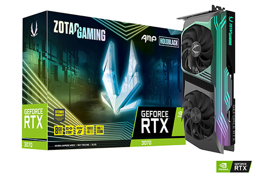 画像ギャラリー No.001のサムネイル画像 / ZOTAC，独自クーラー搭載のマイニング対策版RTX 3070カードを発売