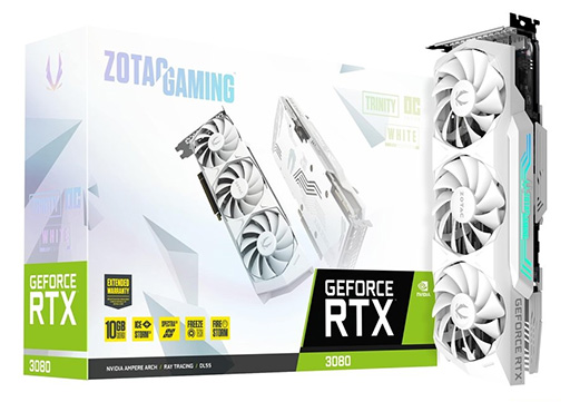 画像ギャラリー No.012のサムネイル画像 / ZOTAC,独自クーラー搭載でOC仕様のRTX 3090/3080カードを発売