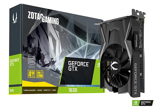 画像ギャラリー No.001のサムネイル画像 / ZOTAC，補助電源なしで動く長さ151mmのGTX 1630搭載カードを発売
