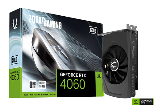 画像ギャラリー No.002のサムネイル画像 / カード長163mmの「GeForce RTX 4060」搭載カードがZOTACから6月29日発売