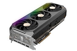 画像ギャラリー No.004のサムネイル画像 / GeForce RTX 5090&5080搭載カード計6製品がZOTACから登場。いずれも長さ330mm前後の大型カードでクロックアップモデルも用意