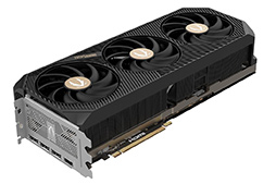 画像ギャラリー No.006のサムネイル画像 / GeForce RTX 5090&5080搭載カード計6製品がZOTACから登場。いずれも長さ330mm前後の大型カードでクロックアップモデルも用意