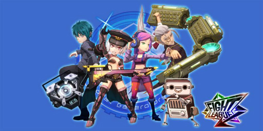 画像ギャラリー No.003のサムネイル画像 / XFLAGスタジオの新作アプリ「ファイトリーグ」で,ゲームキャラクターの“主要5ブランド”のメインビジュアルが公開に