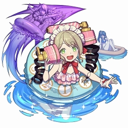 画像ギャラリー No.004のサムネイル画像 / 「ファイトリーグ」,7月31日12:00より水着コスチュームのファイターが登場するガチャを開催