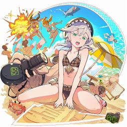 画像ギャラリー No.013のサムネイル画像 / 「ファイトリーグ」,7月31日12:00より水着コスチュームのファイターが登場するガチャを開催