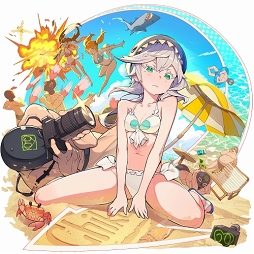 画像ギャラリー No.014のサムネイル画像 / 「ファイトリーグ」,7月31日12:00より水着コスチュームのファイターが登場するガチャを開催