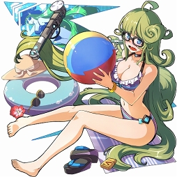 画像ギャラリー No.016のサムネイル画像 / 「ファイトリーグ」,7月31日12:00より水着コスチュームのファイターが登場するガチャを開催