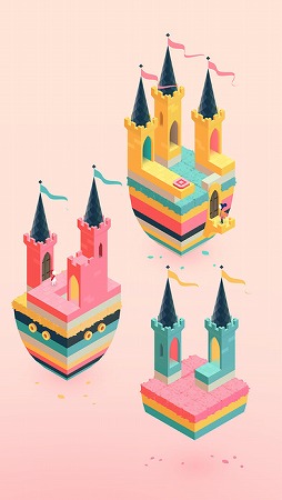 画像ギャラリー No.001のサムネイル画像 / 騙し絵を用いた傑作パズルゲームの続編「Monument Valley 2」が配信開始。実在不可能な迷路の謎を解き明かそう