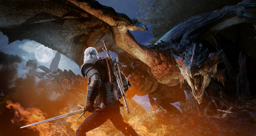 画像ギャラリー No.001のサムネイル画像 / 「MONSTER HUNTER: WORLD」と「ウィッチャー3 ワイルドハント」がコラボ。2019年初頭,あのゲラルトが新大陸に降り立つ!