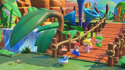 画像ギャラリー No.001のサムネイル画像 / マリオとラビッツがまさかのコラボを果たした「Mario + Rabbids Kingdom Battle」の最新プレイムービーが公開
