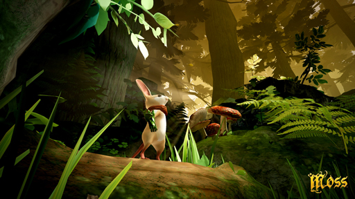 画像ギャラリー No.001のサムネイル画像 / 手話を使うネズミが主人公のPS VR専用ファンタジーアドベンチャー「Moss」を紹介するゲームプレイトレイラーが公開