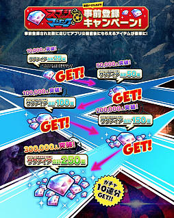 画像ギャラリー No.002のサムネイル画像 / gumiの新作アプリ「スマッシュ&マジック」の事前登録者数が20万を突破。“マジック×コンボ”の紹介動画も公開中