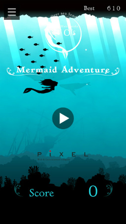 画像ギャラリー No.005のサムネイル画像 / 美容室発のスマホゲーム「O/S Mermaid Adventure」がiOS向けに配信