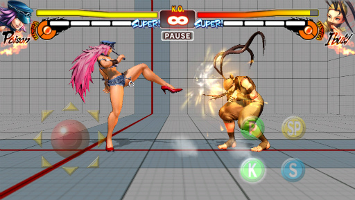 画像ギャラリー No.012のサムネイル画像 / スマホで遊ぶ格ゲー「ストリートファイターIV チャンピオンエディション」の特徴とは? スムーズなバーチャルパッド操作の鉄則も伝授