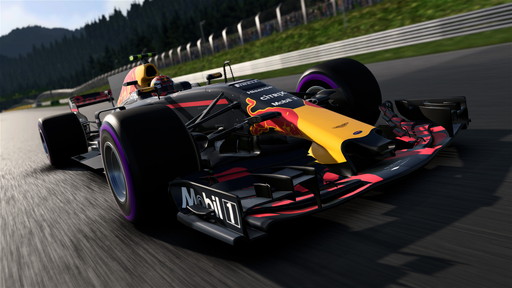 画像ギャラリー No.002のサムネイル画像 / 「F1 2017」，マックス・フェルスタッペン氏のプレイを収めたトレイラーが公開。実際に登場したRB13でシルバーストーンを走る