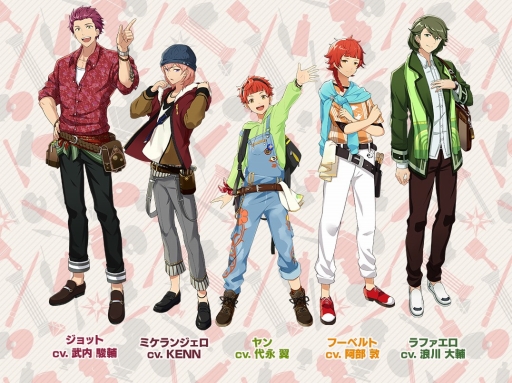 画像ギャラリー No.002のサムネイル画像 / 「パレットパレード」,キャラクター担当声優情報の第2弾が明らかに