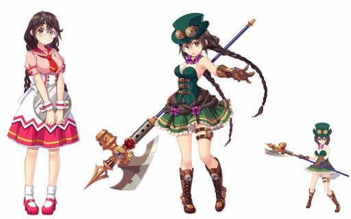 画像ギャラリー No.005のサムネイル画像 / アキハバラを舞台にした新作アプリ「ぱすてるメモリーズ」が今秋リリース予定。ジャンルは“オタクガールズRPG”