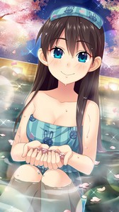 画像ギャラリー No.003のサムネイル画像 / 「ぱすてるメモリーズ」，新ガチャ「湯けむりの向こう側へ…冬の桃源郷 温泉ガチャ」が開催