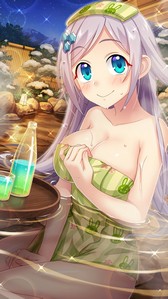 画像ギャラリー No.005のサムネイル画像 / 「ぱすてるメモリーズ」，新ガチャ「湯けむりの向こう側へ…冬の桃源郷 温泉ガチャ」が開催