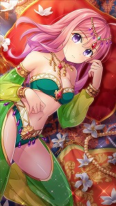 画像ギャラリー No.004のサムネイル画像 / 「ぱすてるメモリーズ」,来島 怜の★4+が登場する“アラビアダンサーガチャ”を開催