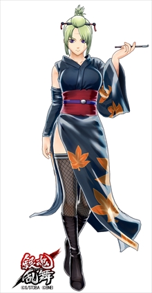 画像ギャラリー No.018のサムネイル画像 / 「銀魂乱舞」の“必殺技”である「覚醒乱舞」や，吉原炎上篇，かぶき町四天王篇など8つのエピソードを追体験可能な「長篇追想乱舞モード」を紹介