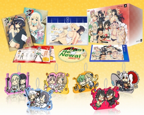 画像ギャラリー No.008のサムネイル画像 / 「閃乱カグラ Burst Re:Newal」，限定版「にゅうにゅうDXパック」の特典紹介映像＆先着特典の八重樫 南氏描き下ろしイラストカードが公開