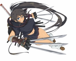 画像ギャラリー No.001のサムネイル画像 / 「閃乱カグラBurst Re:Newal」秘立蛇女子学園の描き下ろしキャラクターイラストが公開に。大道寺先輩と凛の「秘伝忍法・壱」紹介動画も