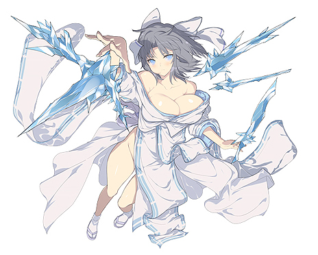 画像ギャラリー No.004のサムネイル画像 / 「閃乱カグラ Burst Re:Newal」，DLC追加キャラ「死塾月閃女学館」「秘立蛇女子学園」メンバーの描き下ろしイラストが公開