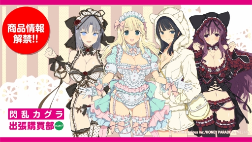 画像ギャラリー No.008のサムネイル画像 / 「閃乱カグラ Burst Re:Newal」×ドン・キホーテコラボ，実施店舗や商品ラインナップが公開に
