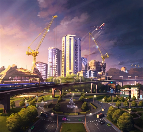 画像ギャラリー No.001のサムネイル画像 / 都市開発シミュレーション「Cities: Skylines」のPlayStation 4版とXbox One 版がスパイク・チュンソフトから2017年内に発売決定