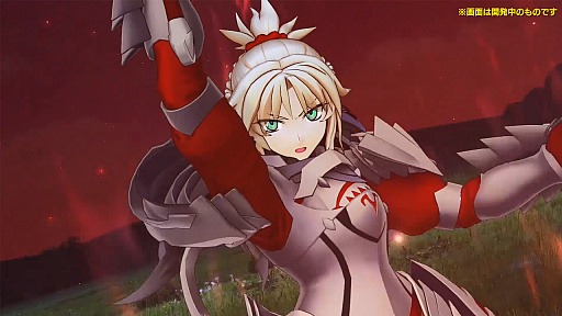 画像ギャラリー No.002のサムネイル画像 / 「Fate/Grand Order Arcade」，開発中のサーヴァント「モードレッド（セイバー）」宝具演出を公開