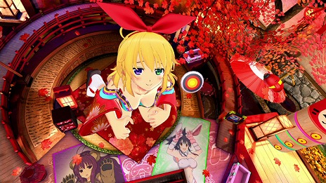 画像ギャラリー No.001のサムネイル画像 / 「PEACH BALL 閃乱カグラ」，シリーズでおなじみの「更衣室」の情報が公開。PS Storeで配信中のPS4用テーマ＆アバターに新バージョンが登場