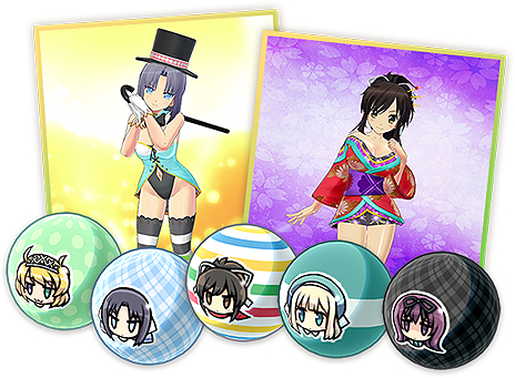 画像ギャラリー No.004のサムネイル画像 / Switch「PEACH BALL 閃乱カグラ」はDL版も同時発売へ。DLC4点セットをまとめた限定版も含め，あらかじめダウンロードは本日スタート